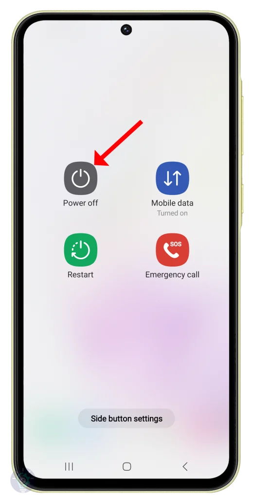 Samsung Galaxy A35 Turn On Off 4